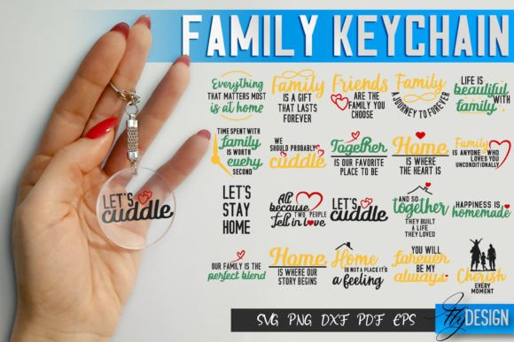 Family SVG Keychain Bundle: A Designer Review
