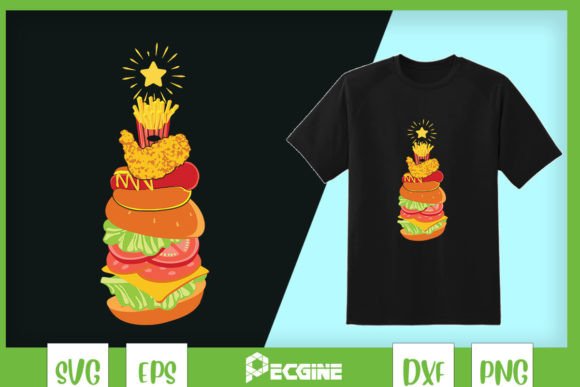Fast Food Christmas Tree Funny Xmas Review