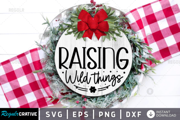 Review: FREE Raising Wild Svg Design