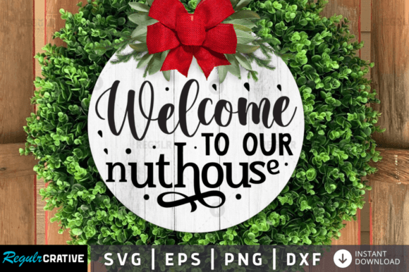 Review: FREE Welcome to Our Nuthouse Embroidery Design