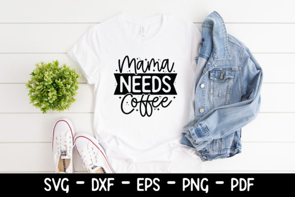 Review: Mama Needs Coffee SVG for Real Embroidery