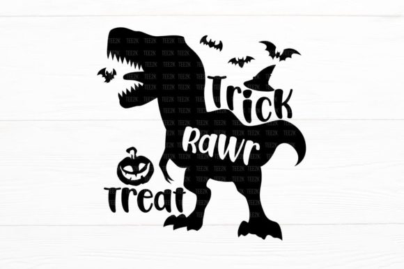Trick Rawr Treat Dinosaur Funny T-Rex Review